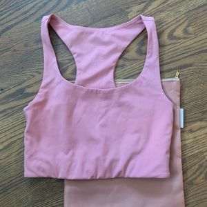 Limited Edition Girlfriend Collective dusty pink Paloma bra